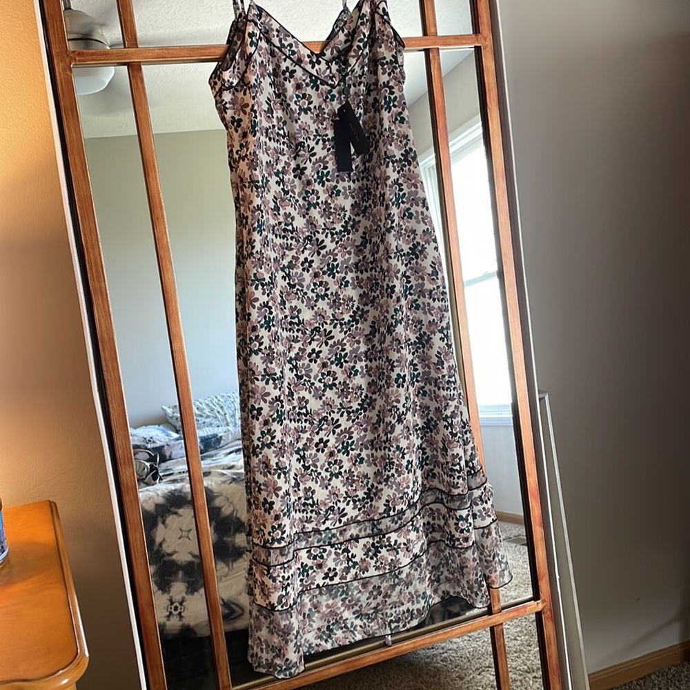 Ilona Dress – Ivory Floral